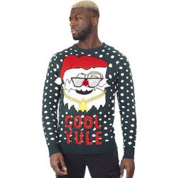 Jersey Cool Yule Para Hombre - Verde