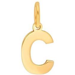 Nordahl Andersen Letter C Pendant - Gold