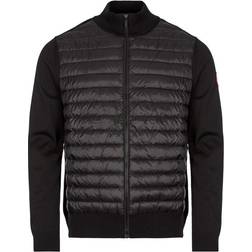 Hybridge Knit Packable Jacket - Black