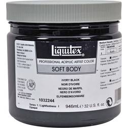 Liquitex soft boby 946ml ivory black 244