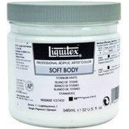 Liquitex Liquitex soft boby 946ml titanium white 432