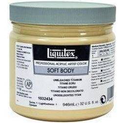 Liquitex soft boby 946ml unbleached titanium 434