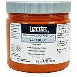 Liquitex soft boby 946ml raw sienna 330