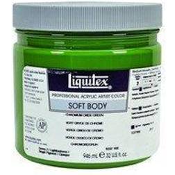 Liquitex soft boby 946ml chromium oxide green 166