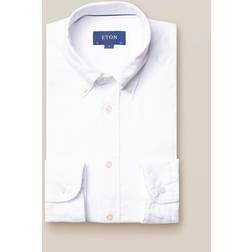 ETON Royal Oxford Shirt Contemporary Fit Mand Langærmede Skjorter Ensfarvet hos Magasin