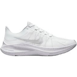 Zoom Winflo 8 White Metallic Silver Women's