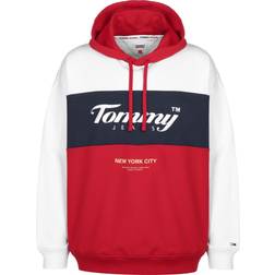 Tommy Hilfiger Logo Embroidery Colour-Blocked Hoody TWILIGHT MULTI
