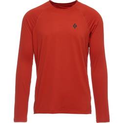Black Diamond Diamond Alpenglow Long Sleeve Crew AP752092-Pewter