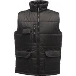 Regatta Steller Men's Multi-Zip Insulated Vest - Black