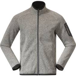 Bergans Men's Kamphaug Knitted Jacket Chalk Sand