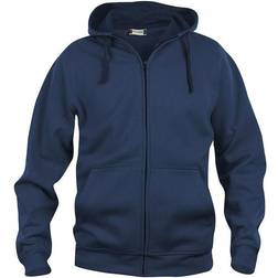 Basic Hoody Full Zip - Dark Navy