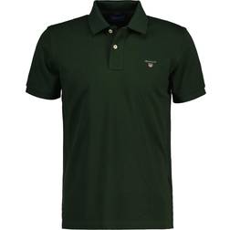 Original Piqué Polo, Storm Green