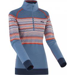 Kari Traa Silja Half Zip Baselayer Skiundertrøje - Sail