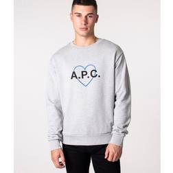 A.P.C. Sweat Jules Sudaderas Con Capucha - Gris