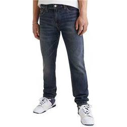 Tommy Jeans Mens Ryan Regular Straight Fit Jeans Denim Dark X 34L