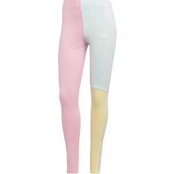 Essentials 3-Stripes Colorblock Cotton Leggings