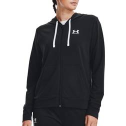 Rival Terry Fz Hoodie Black Female