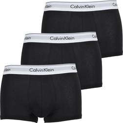 Modern Cotton Stretch Trunk 3-Pack - Nero