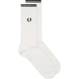 Fred Perry Tipped Socks Snow
