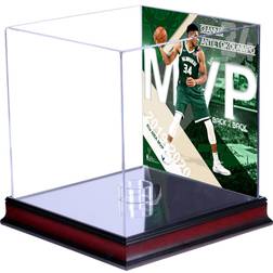 Fanatics Milwaukee Bucks Giannis Antetokounmpo Mahogany 2020 NBA MVP Sublimated Basketball Display Case