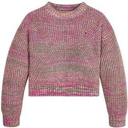 Tommy Hilfiger Crew Neck Melange Jumper - Chunky Melange (KG0KG06905)