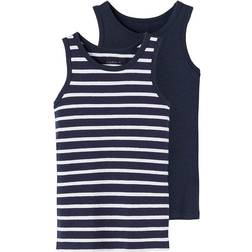 Name It Tank Top 2-pack - Dark Sapphire (13208843)