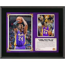 Fanatics Los Angeles Lakers Kobe Bryant Third All-Time Scoring Sublimated Plaque