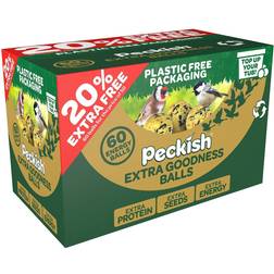Peckish Peckish Extra Goodness Energy Balls 50 Pack Free Box