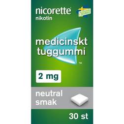 Nicorette 2mg 30 st Tuggummi