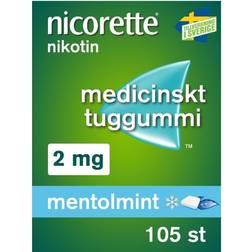 Nicorette Mentholmint 2mg 105 st Tuggummi