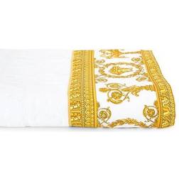 Versace Barocco Asciugamano Bianco, Oro (160x99.1cm)