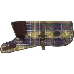 Barbour Quilted Tartan Dog Coat L