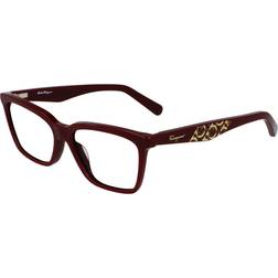 Ferragamo Salvatore SF 2904 601 55 Röda Glasögon