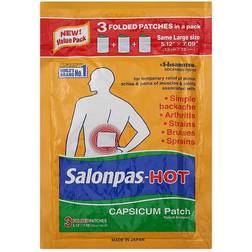 Salonpas Pain Relieving Hot Capsicum Patch 3.0 ea