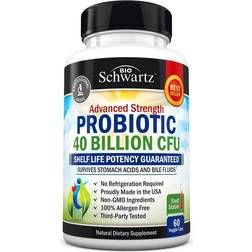 BioSchwartz Probiotic 20 Billion CFU 60 Capsules 60 Stk.