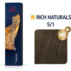 Wella Wella Koleston Rich Naturals 5/1 Light Brown Ash 60ml