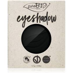 PuroBIO puroBIO cosmetics Compact Eye Shadow REFILL 04 Svart (matt) REFILL