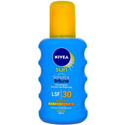 Nivea Solpleje Solbeskyttelse Beskytter & bruner solspray SPF 30 200ml