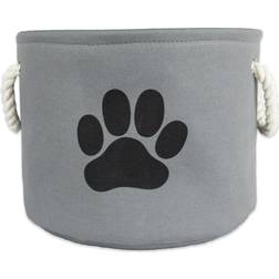 Bone Dry Paw & Bone Print Rectangle Dog Storage Bin