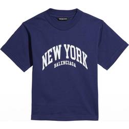 Kid's New York Logo-Print T-Shirt, 2-10 MARINE