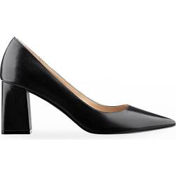 Zala Pointed Toe Block Heel Pumps - Women's