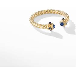 David Yurman 18K Renaissance Sapphire Ring Blue/Gold