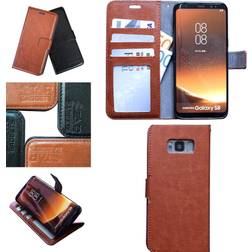 Leather Wallet Case for Galaxy S8