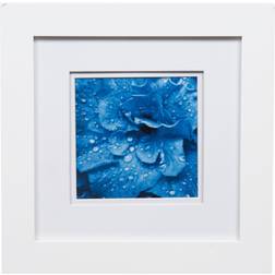 Gallery Solutions Wall Mount or Tabletop Photo Frame 8x8"