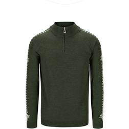 Dale of Norway Geilo Sweater Men's - Dark Green/Off White