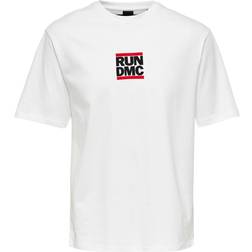 Only & Sons Only & Sons oversized t-shirt with Run DMC back print in