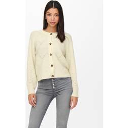 Only Giacchetta 'ONLCrystal' Cardigan - Beige