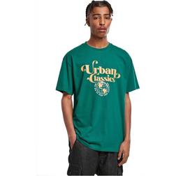Urban Classics Organic Globe Logo Short Sleeve Round Neck T-shirt Man