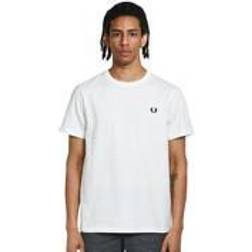 Fred Perry Men's Logo T-Shirt in Snow White, END. Clothing