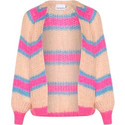 Noella Noella Vera Knit Cardigan Orange/pink Mix